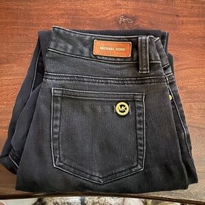Michael Kors Black Denim Jeans Size 2